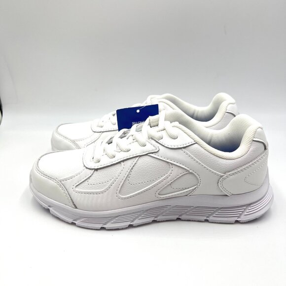 7.5W‎ 7.5 WIDE WIDTH Shoes For Crews Womens Galley II White Work Sneakers Shoes - Picture 6 of 13